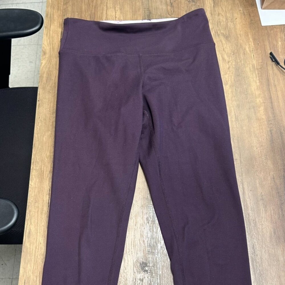 Balance Collection Dark Purple Leggings Size XL